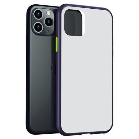 Etui XIAOMI REDMI 9 matowe Matt Case niebieskie