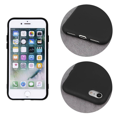 Nakładka Silicon do iPhone 14 PLUS 6,7" czarna