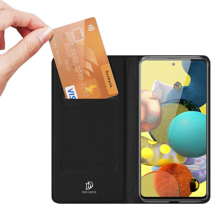 ETUI DUX DUCIS SKIN LEATHER REALME C31 BLACK