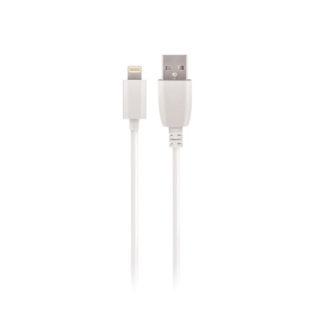 Maxlife kabel USB - Lightning 0,5 m 2A biały