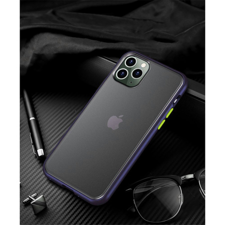 Etui XIAOMI REDMI 9 matowe Matt Case niebieskie