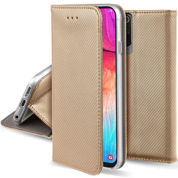 Etui REALME 8I portfel z klapką Flip Magnet złote