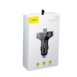 BASEUS TRANSMITER ŁADOWARKA 2xUSB FM BLUETOOTH MP3