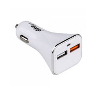 Akyga ładowarka samochodowa Quick Charge AK-CH-08 2x USB 3A biała 12V