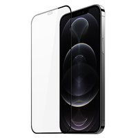 Dux Ducis 10D Tempered Glass wytrzymałe szkło hartowane 9H na cały ekran z ramką iPhone 12 Pro Max czarny (case friendly)