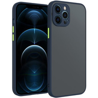 Etui XIAOMI REDMI NOTE 10 matowe Matt Case niebieskie