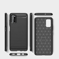 ETUI TECH-PROTECT TPUCARBON GALAXY A03S BLACK