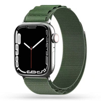 TECH-PROTECT NYLON PRO APPLE WATCH 6 / 7 / 8 / 9 / 10 / SE / ULTRA 1 / 2 (44 / 45 / 46 / 49 MM) MILITARY GREEN