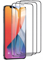 Szkło hartowane 5D do iPhone 14 Pro Max 6,7" czarna ramka