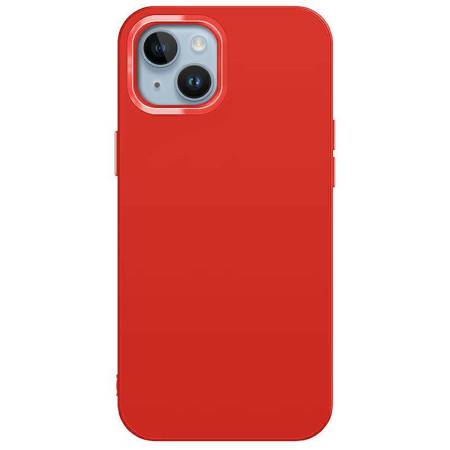AC etui matowe mikrofibra iPhone 13 6.1 Red