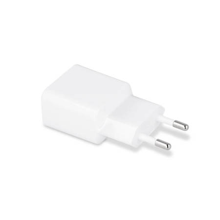 Maxlife ładowarka sieciowa MXTC-01 1x USB 2,1A biała + kabel USB-C