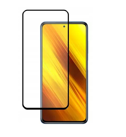 Szkło hartowane 10D do Xiaomi Redmi Note 9 Pro / 9 Pro Max / 9s / Poco F2 Pro czarna ramka